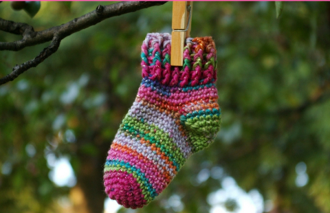 Crochet sock Crochet sock
